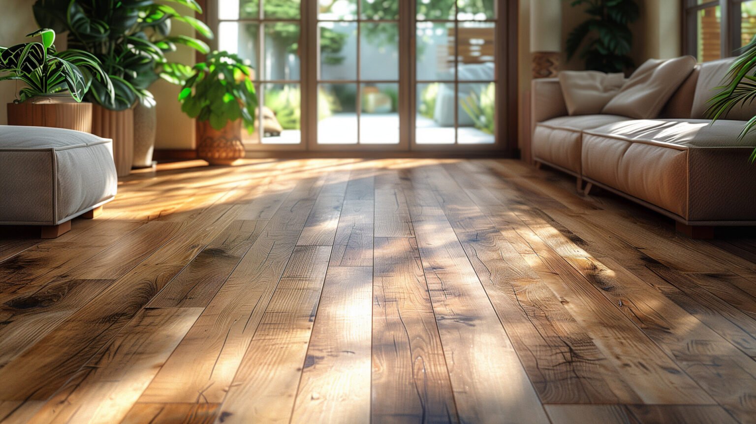 Image showcasing Best Flooring Options for High-Traffic Areas