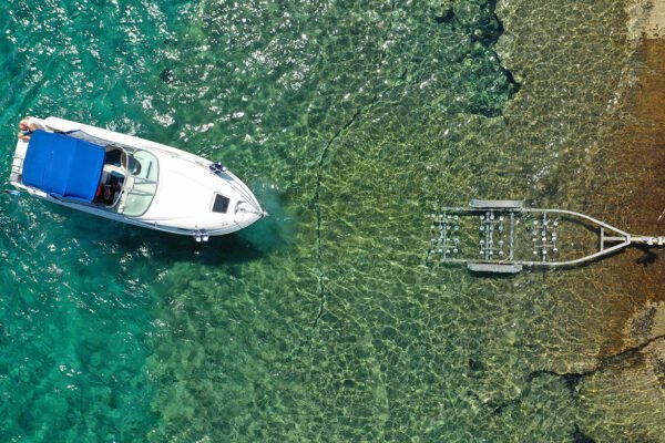 Boat Launching After Construction