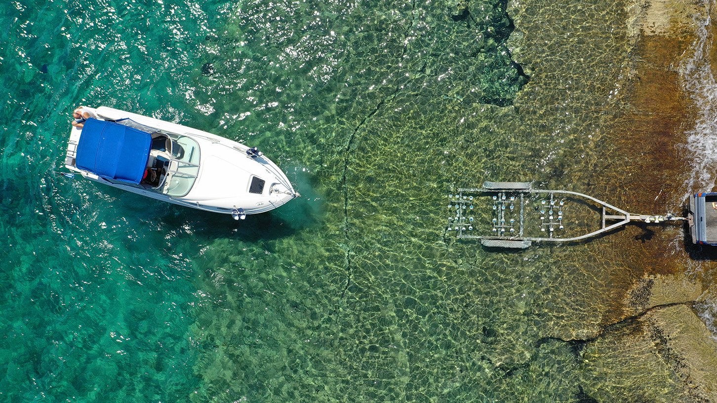 Boat Launching After Construction